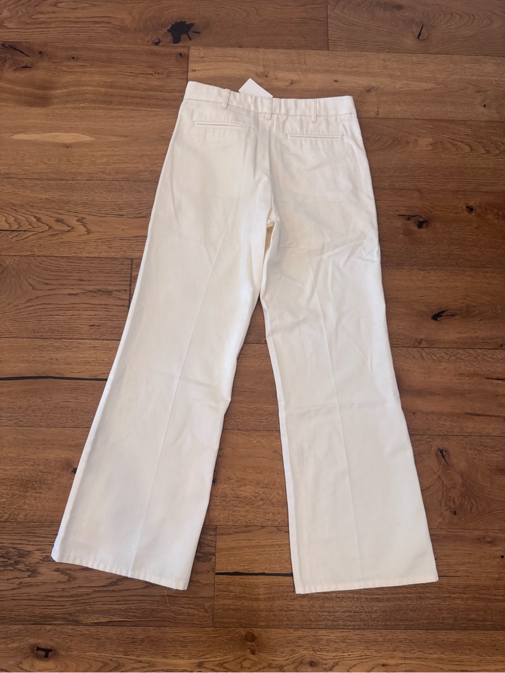 Re/Done Super Wide Trouser in Ivory, NWT, size 27 - Picture 7 of 7